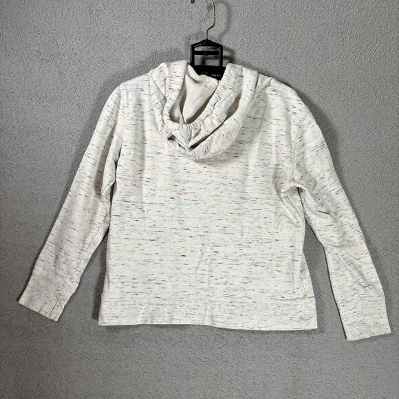 J Crew Hoodie Women’s Size S Tassel Multicolor Geometric Jawbreaker Confetti - Picture 6 of 8